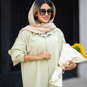 شومیز کرپ طرح دیپلمات جدید زنانه کد SIMPLE