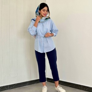 شلوار کلاسیک یا اسلیم کرپ زنانه کد CIP