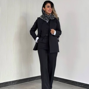 شال ابریشمی طرح دار کد MELOW