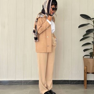 شال نخی طرحدار کد STOK