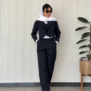 فروش شال پلیسه نخی سفید زنانه کد HEART