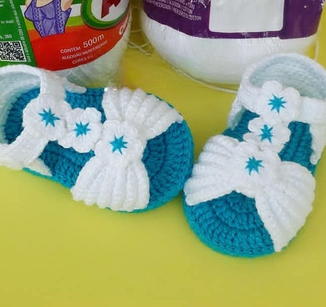 پاپوش نوزادی مدل SANDALS کد02