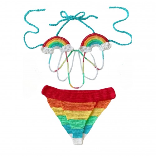 مایو نوزادی دخترانه Rainbow کد 32r