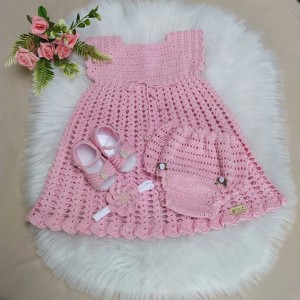 پیراهن  نوزادی با شورت پاپوش وتل مدل 023 Hawia