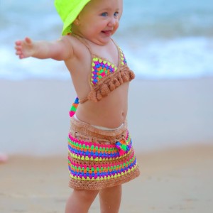 نیمتنه دامن دخترانه بچه گانه مدل 112H  Hawia