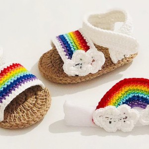 پاپوش کودک دخترانه  باتل Rainbow