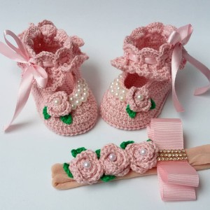 پاپوش بچه گانه دخترانه مدل flower 22 باتل