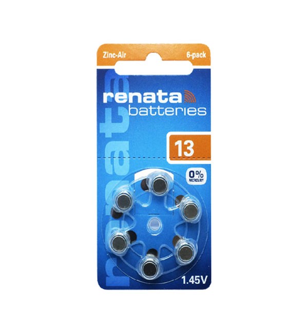 مشخصات باتری سمعک رناتا Reanata ZA 13 - اصلی