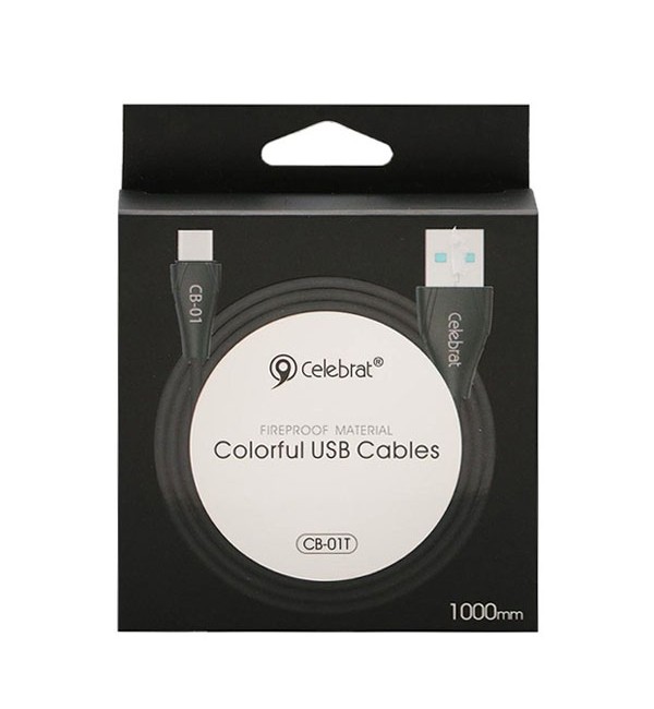 کابل شارژ تایپ سی سلبریت مدل CB-01T