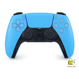 دسته PS5 دوال سنس | اصلی | آکبند | رنگ آبی Starlight Blue