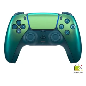 دسته PS5 دوال سنس | اصلی | آکبند | رنگ سبز متالیک Chroma Teal