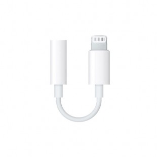 تبدیل اصلی لایتنینگ به جک 3.5 میلیمتری اپل Apple Lightning To 3.5mm Headphone Jack Adapter