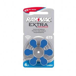 مشخصات باتری سمعک ریواک Rayovac 675 - اصلی
