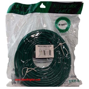 کابل رابط شبکه LAN طول 20 متر Cat6 برند D-net