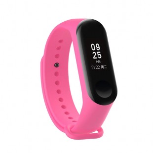 بند سیلیکونی رنگی دستبند سلامتی شیائومی مدل Mi Band 3 و Mi Band 4