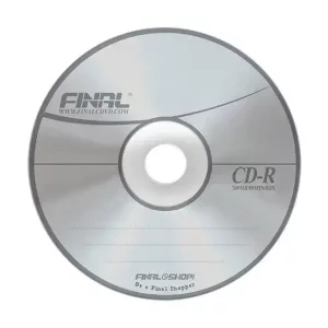 سی دی خام فینال مدل CD-R بسته 50 عددی