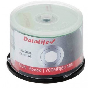 سی دی خام دیتالایف مدل CD-R بسته 50 عددی پکدار