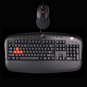 کیبورد ماوس ایفورتک مدل KX-2810BK