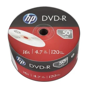 دی وی دی خام اچ پی مدل DVD-R بسته 50 عددی