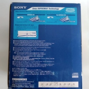 سی دی خام سونی مدل CD-R بسته 100عددی