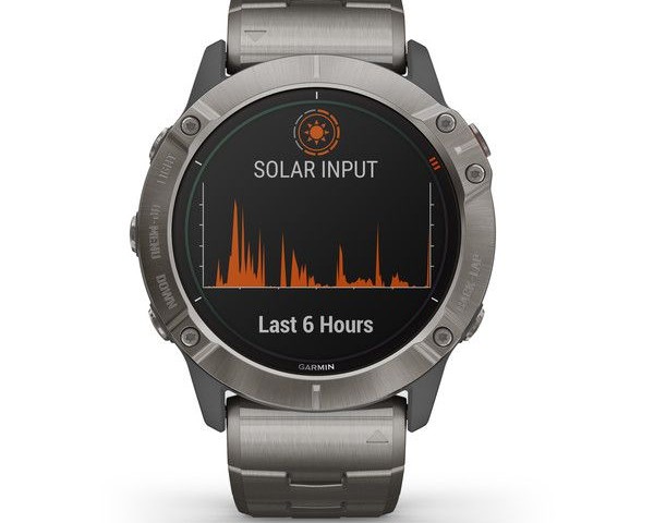 ساعت گارمین fenix 6x Pro Solar Titanium