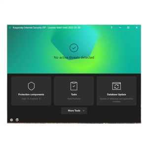 نرم افزار آنتی ویروس کسپرسکی  نسخه اینترنت سکیوریتی آی اس پی 2021 چهار کاربره 1 ساله