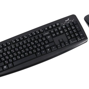 کیبورد و ماوس بی سیم جنیوس مدل KM-8100