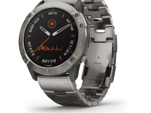 ساعت گارمین fenix 6x Pro Solar Titanium