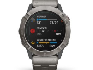 ساعت گارمین fenix 6x Pro Solar Titanium