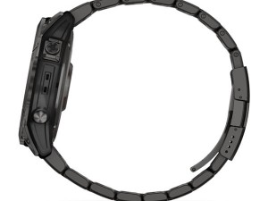 ساعت گارمین fenix 7X Sapphire Solar Carbon Grey DLC Titanium with Carbon Grey DLC Vented Titanium Band