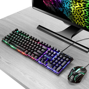کیبورد و ماوس مخصوص بازی لایمید مدل GTX300