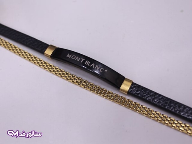 خرید دستبند مردانه Montblanc | فروشگاه بدلیجات سناتور مد