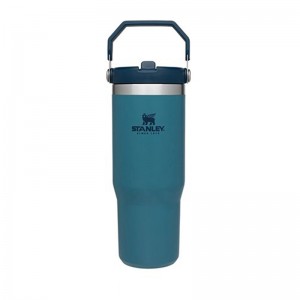 ماگ استنلی نی دار سورمه ای 887 میلی لیتر FLIP STRAW TUMBLER