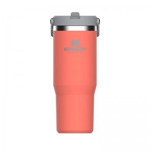 ماگ استنلی نی دار نارنجی 887 میلی لیتر FLIP STRAW TUMBLER