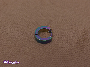 گوشواره حلقه ای هفت رنگ G5195