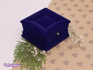 جعبه جواهرات لوکس آبی B8050