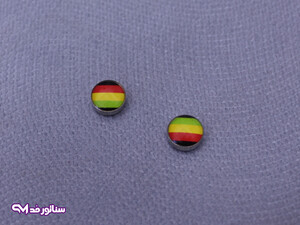 گوشواره پسرانه اسپرت رنگی G5216