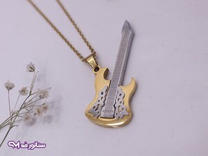 گردنبند استیل مدل گیتار برقی SG2120