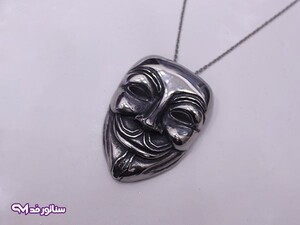 گردنبند استیل V for Vendetta کد SG2114