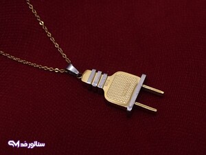 گردنبند دو شاخه برق SG2118