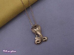 گردنبند استیل طرح مار SG2107