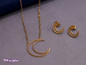 نیم ست استیل طرح ماه سناتورمد N8080