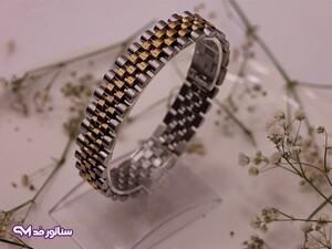 دستبند رولکس مردانه استیل DM1017