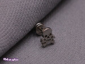 پیرسینگ گوش طرح اسکلت PI9063