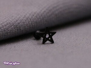 گوشواره اسپرت طرح ستاره PI9058