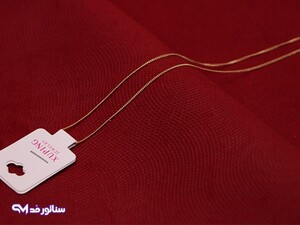 زنجیر استیل ژوپینگ طلایی Z9017