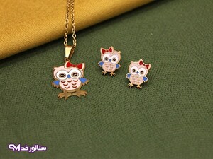 نیم ست بچگانه جغد N8016