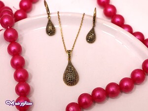 نیم ست سیاه قلم استیل N8145