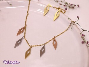 نیم ست طرح لوزی N8132