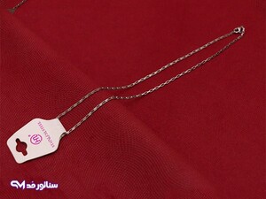 زنجیر استیل آجری نقره ای Z9019